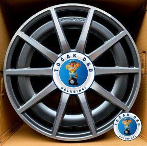 Original alu felne 8x18 5x112 et 43.1/48.1 66.6