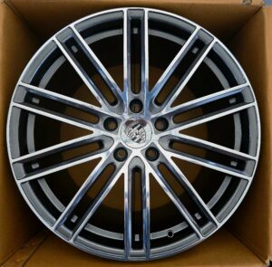 Original alu felne 9.5/11.5x21 5x130 et 71/69 71.6
