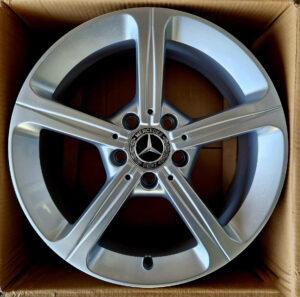Original alu felne 6.5x17 5x112 et 44 66.6